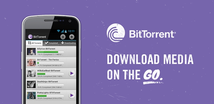 Bittorrent android app